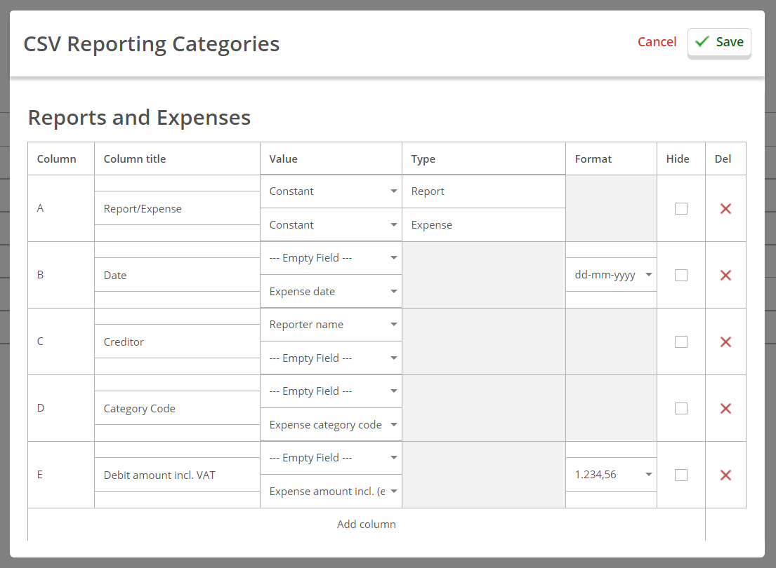 How do I make a reporting?